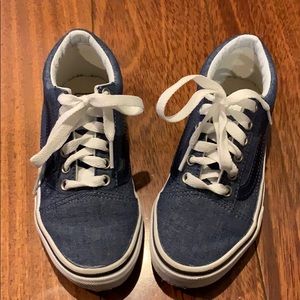 Boys Vans sneakers size 13 in EUC